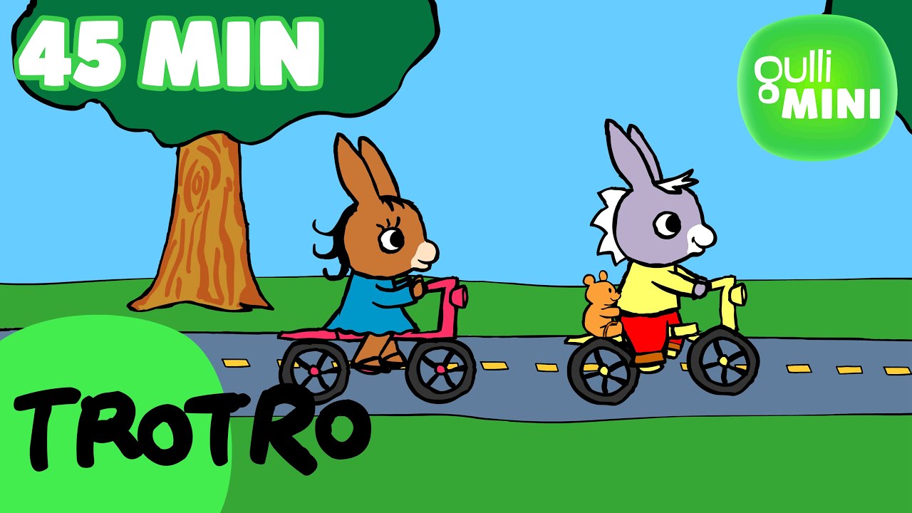 TROTRO est un GRAND SPORTIF ! 🚴‍♂️🤩 TROTRO 🫏