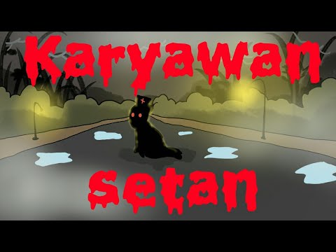  Kartun  Lucu Karyawan Setan Funny Cartoon Animasi 