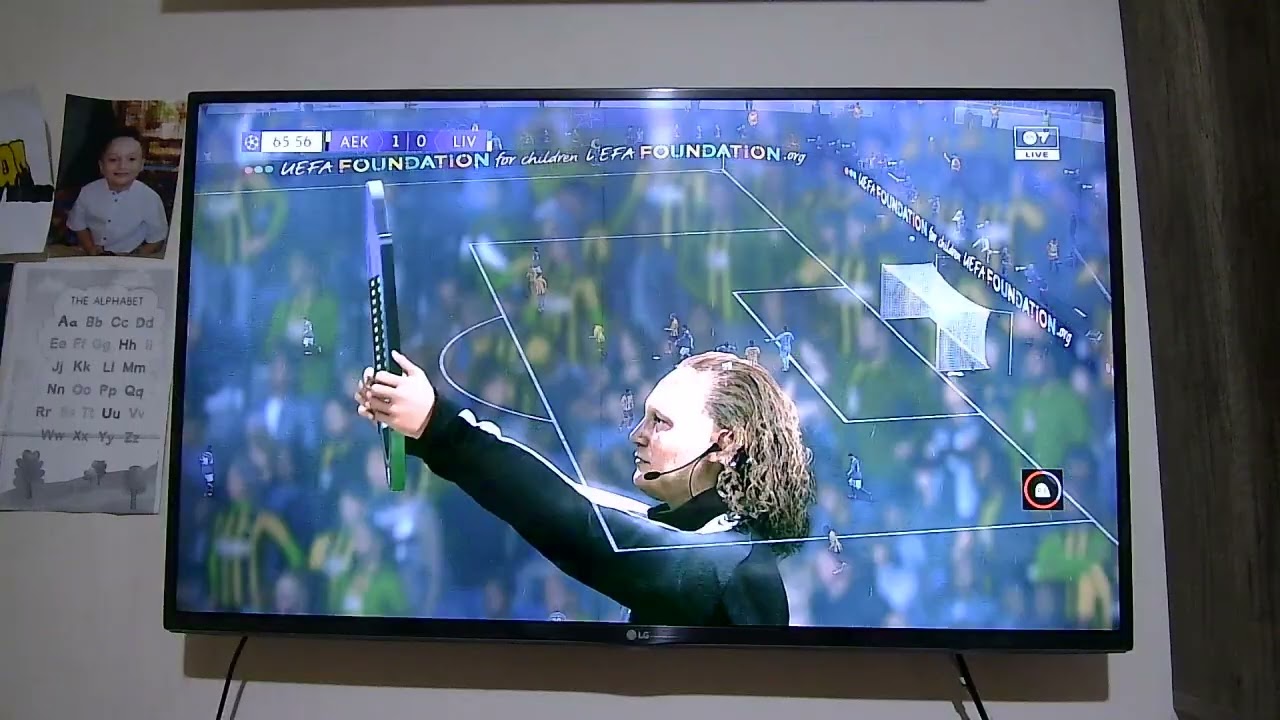 AEK-LIVERPOOL FINAL CHAMPIONS LEAGUE 1-0