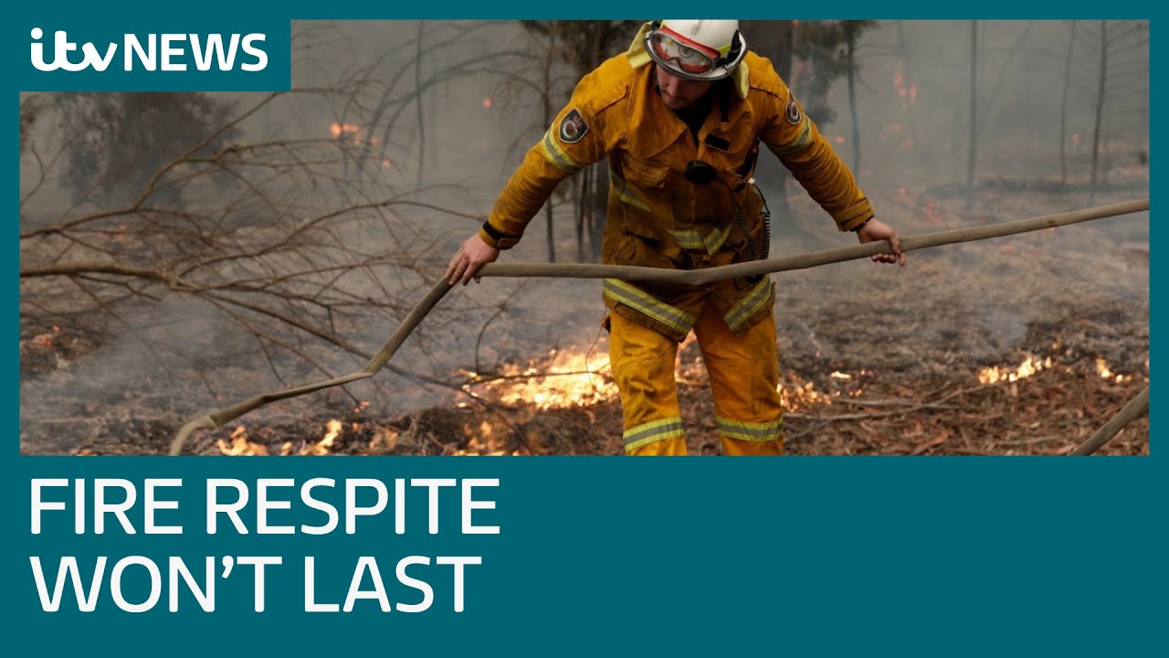 Rain provides brief wildfire relief to Australia but firefighters face