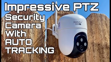 MUBVIEW QB320 PTZ Security Camera with Auto Tracking Review and Test