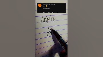 SAMIR #name #status #logo# beautiful #writing #writing skills #trending #shorts #2023#new