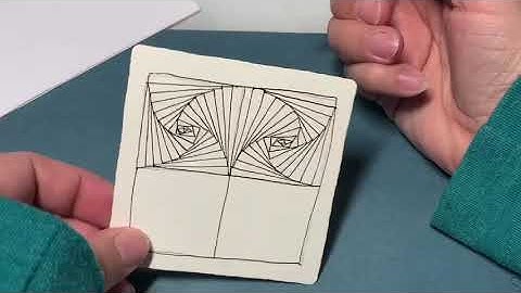 Beginner Zentangle©️ Method ~ Paradox