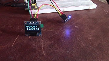 часы+погода по интернету на ESP8266+SSD1306