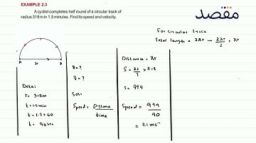 Class IX Physics Chapter 2 - Kinematics Example 2.3