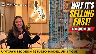 See Why This Studio Condo Is Selling Fast in BGC | Uptown Modern Model Unit Tour (2026)