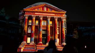 Stories Connect Us: Projection Mapping Light Display