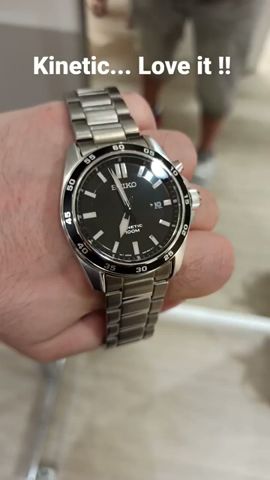 Seiko Kinetic 5m62 0bj0 - YouTube