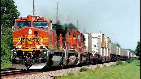BNSF Dash 9-44CW #4385 Narrow Font K3LA w/ Synth One Audio