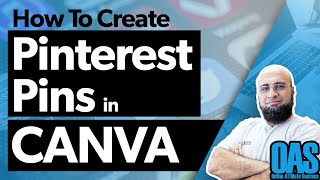 How To Create Pins For Pinterest In Canva - Canva Tutorial In Urdu
