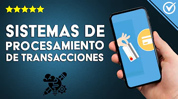 ¿Cuáles son los cinco tipos de sistemas de procesamiento de transacciones?