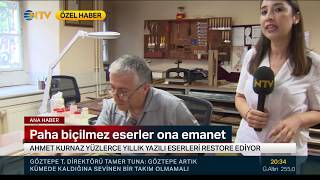 Dolmabahçe Sarayinin Ci̇lt Ustasi - Meli̇ke Şahi̇n / Ntv
