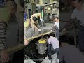 The whole process of making glass crafts