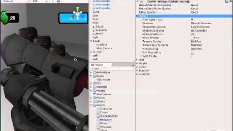 13. Exporting the Game - Quality Settings