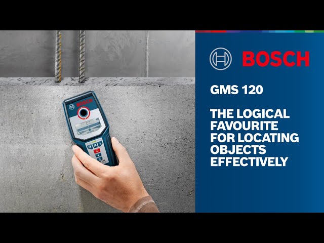 Detector de materiales GMS 120 BOSCH - Proferret