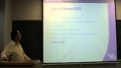 (4/4) Lecture 12: Review (Traffic Simulation Class by Shan Huang)