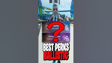 Best Perks for Ballistic In Apex Legends #shorts