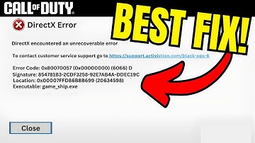Black Ops 6 Error Code DirectX Fix (REAL FIX)