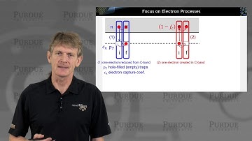 ECE 606 Solid State Devices L16.2.1: SRH Formula - Trap Assisted  Recombination Rates