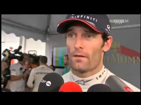 'ANGRY' Mark Webber!!!!! On Sebastian Vettel Disobeying Teams Orders   Malaysian Grand Prix 2013