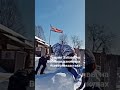 Зимние забавы на весенних каникулах #сеаерная застава #сказкавдеревне