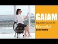 Gaiam Adjustable Custom Fit Balance Ball Chair