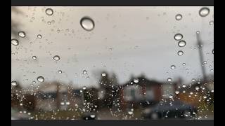 Rain Sounds on Car Window 🌧️ 10 Hours of Cozy Rain Ambience for Deep Sleep & Relaxation차 안에서 듣는 빗소리