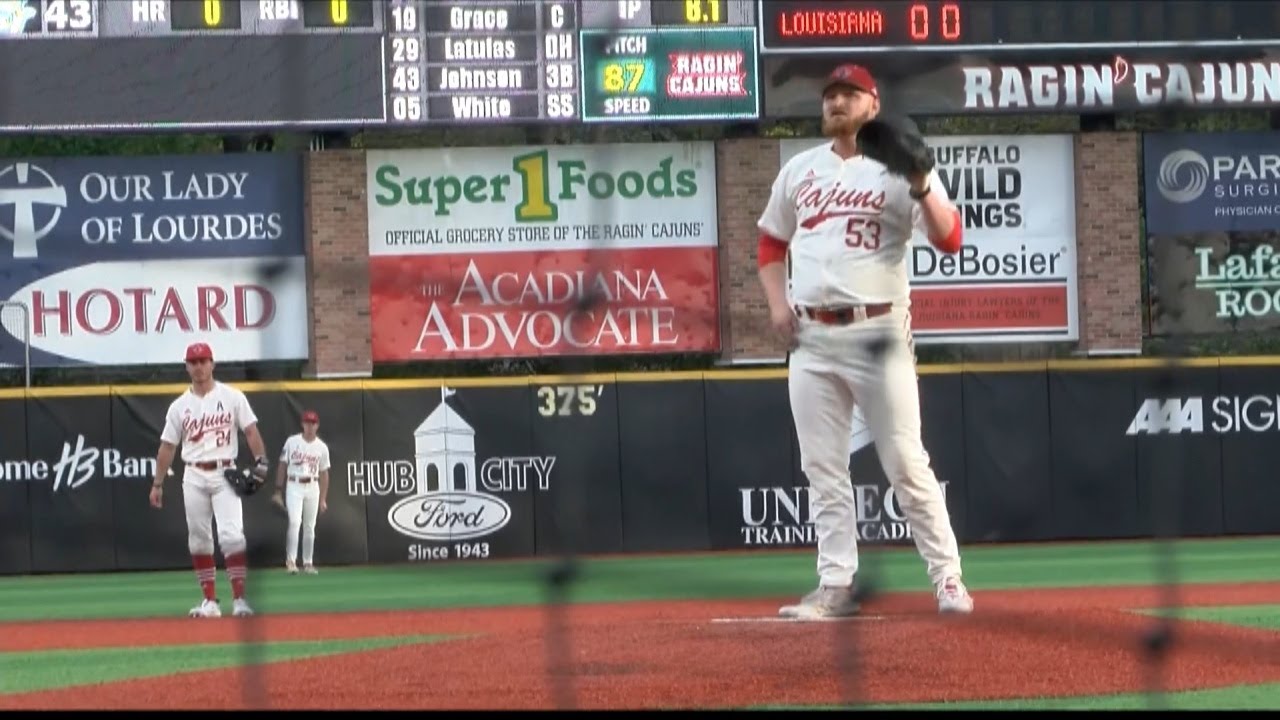 Sports Wrap UL baseball runrules Southern; Cajun football team starts