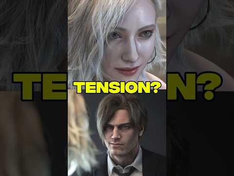 Did Leon crack Grace? 😭 #residentevil #leonkennedy #residentevilrequiem #residentevil4remake #shorts