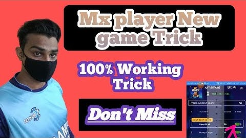 Mx Player Game Hack Trick today || Mx Player bit miner Game Trick