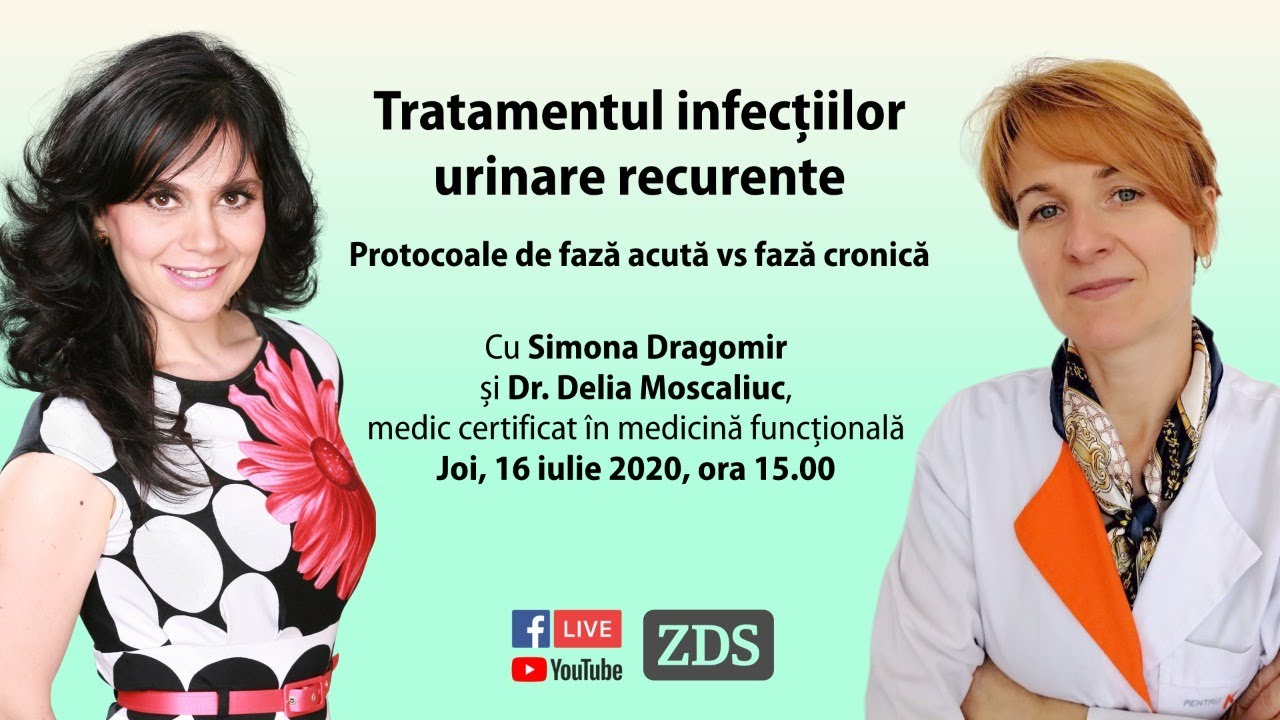 Tratamentul infecțiilor urinare recurente: Protocoale de fază acută vs Fază cronică