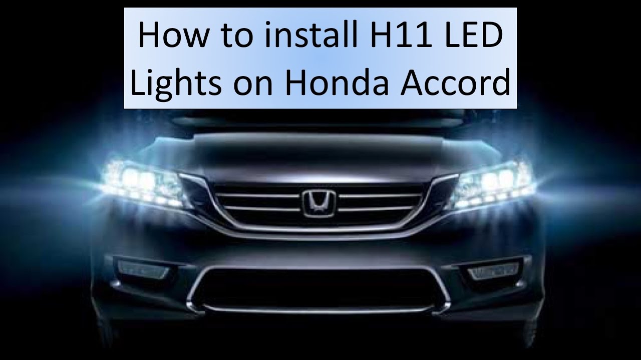 For Honda Accord 2013-2017 NEW H11 HID 6000K 144W COB LED Fog/Driving&Headlight 