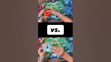 5x5 Checkerboard Pattern vs. Pastel Pyraminx Race!