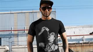 Eat Cocaine T-Shirt | Pin Up Get High Girl Kok | BW Vintage