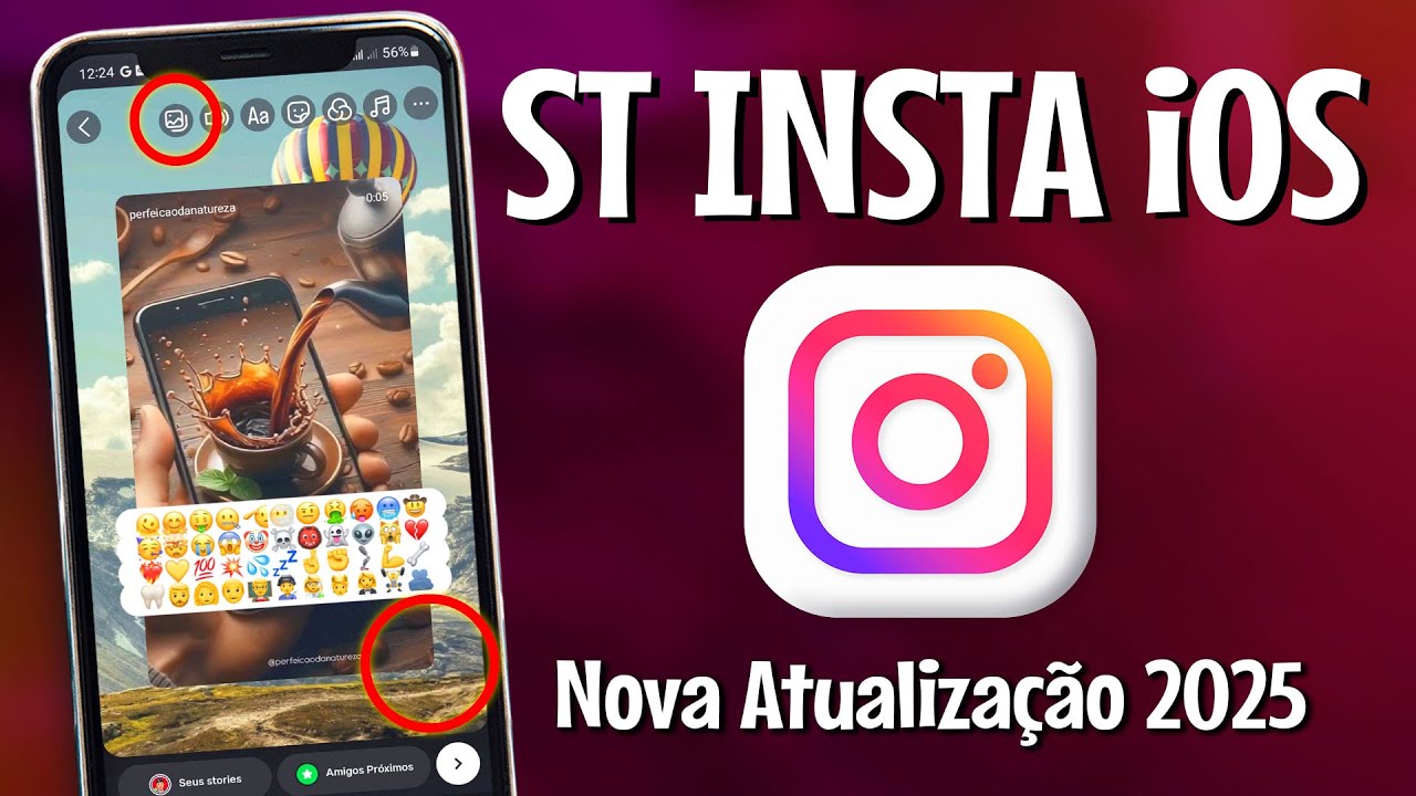 SAIU!🔥ST INSTA iOS 2025 NOVA ATUALIZAÇÃO! INSTAGRAM IGUAL DE iPHONE ...