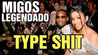 Migos Feat. Cardi B - Type Shit (LEGENDADO)