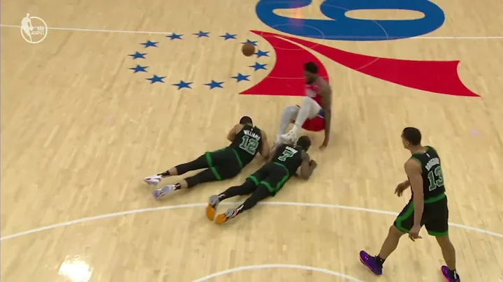 Watch Highlight Grant Williams get curb stomped by Joel Embiid! #NBAHighlightReels