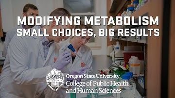 Modifying Metabolism: Small Choices, Big Results