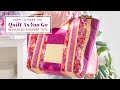 Making the June Tailor Quilt As You Go Insulated Shopper Tote | a Shabby Fabrics Tutorial