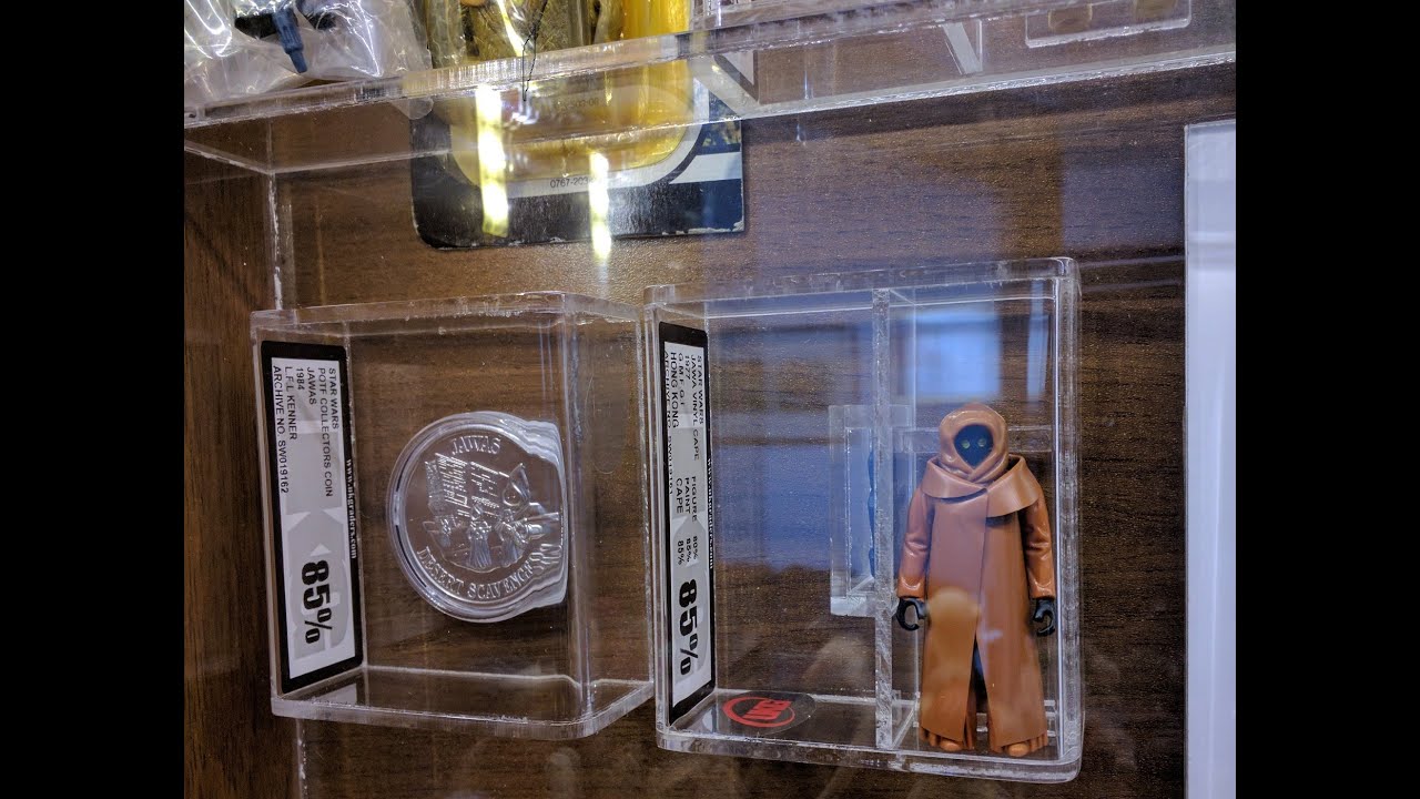 Star Wars vintage figures collection a Double Telescoping Luke, Vinyl cape jawa. Last 17 POTF