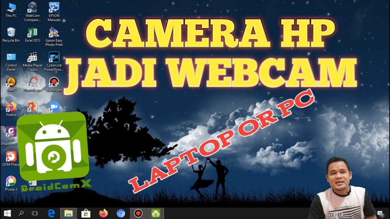 camera hp jadi webcam pc or laptop YouTube