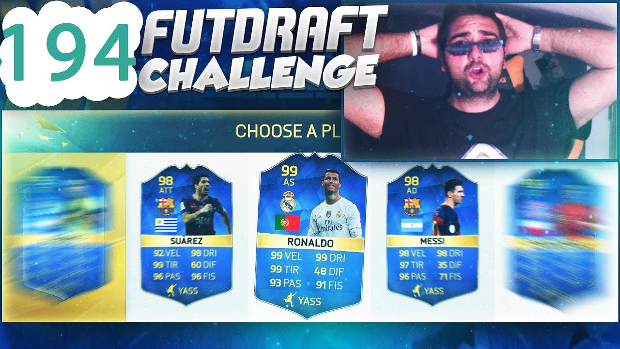 194  RATED DRAFT CHALLENGE!!! L'HO FATTO FINALMENTE 190 !! | FIFA 16 ITA