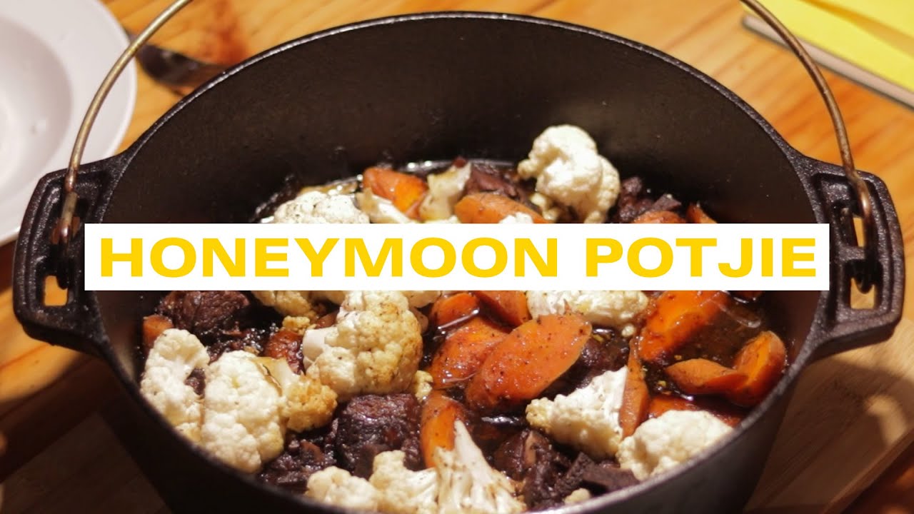 Honeymoon Potjie Red Wine Lamb Stew Recipe YouTube