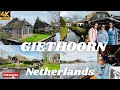 Day trip to giethoorn from amsterdam  venice of netherlands full tour 4k  no car village holland