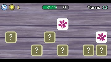 Match Pairs - Memory Game (Mode 1 - lvl. 7)
