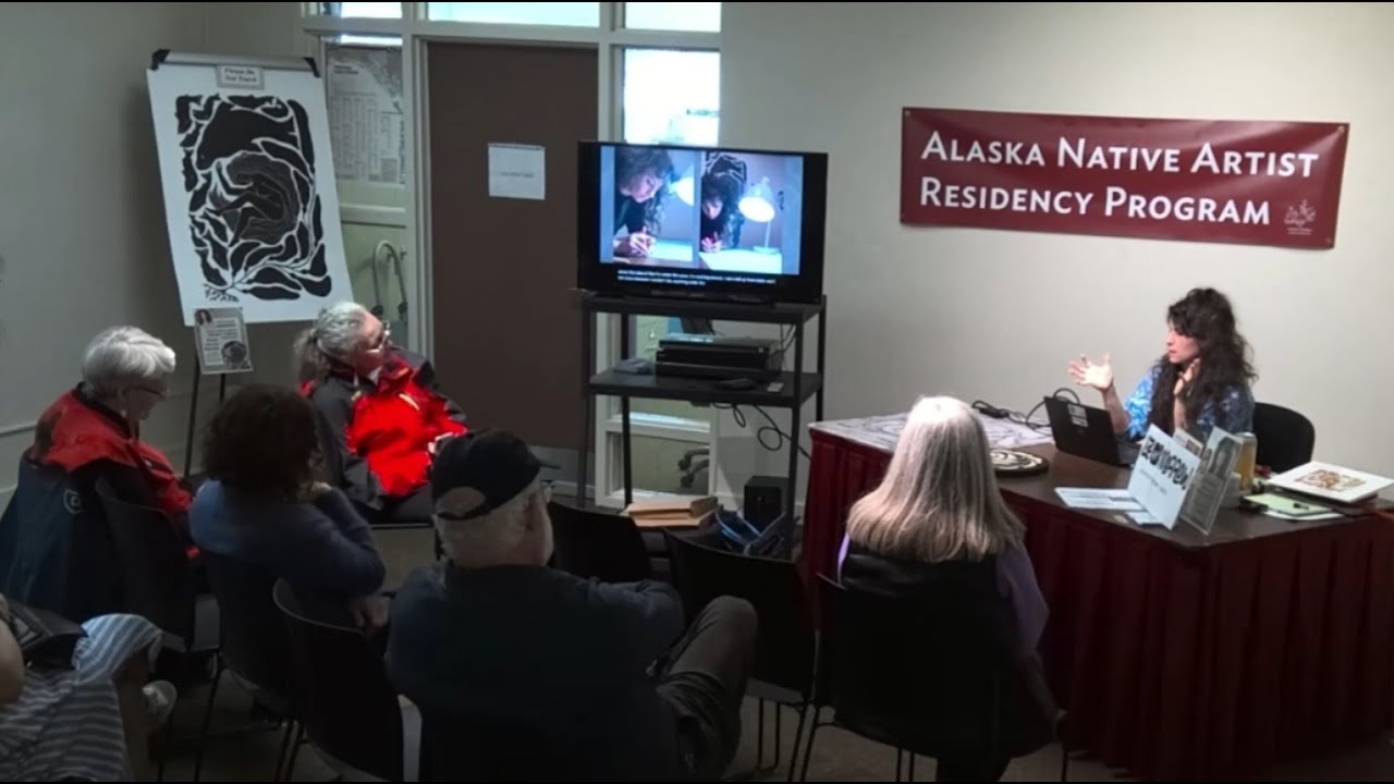 Liz Morrow (Unangax̂) Artist Talk, My SJM Experience