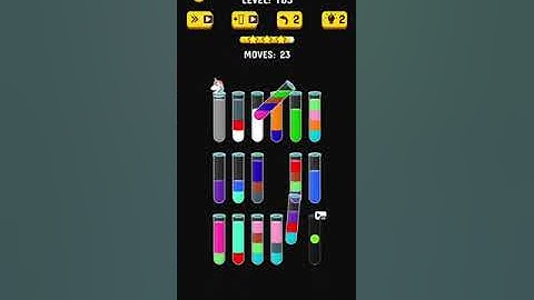 Color Water Sort 3D Level 703