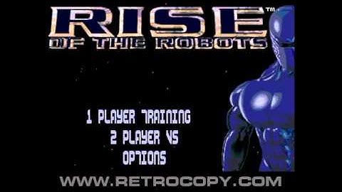 Rise of the Robots (Sega Genesis / Mega Drive) Intro