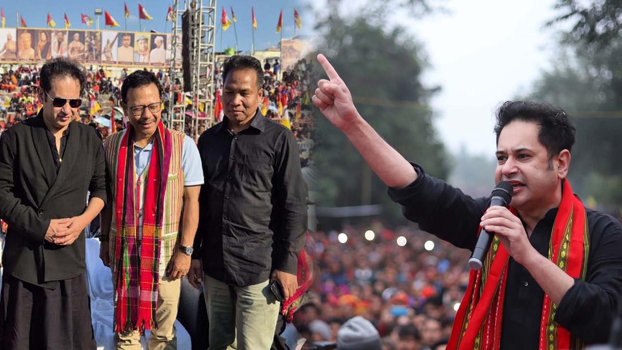 Killa Thangwi Sogwikha Maharaja Pradyot Kishore Debbarma | Mega Mass Gathering of Tipra Motha