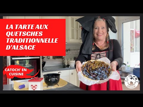 Les 3 règles d’or 🏆 de la tarte aux #quetsches traditionnelle d’#Alsace 🎀